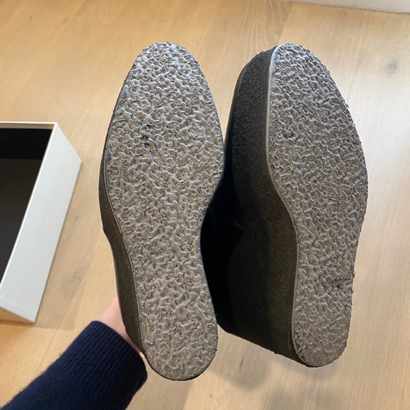 Celine  black and white wedges Phoebe Philo - Picture 13 of 16